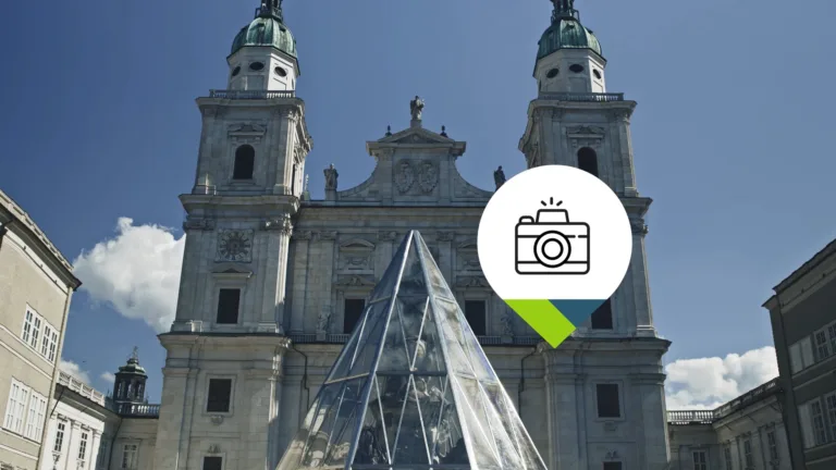 Schloss, Kirche, Tourismus, blauer Himmel, Icon Mobilität